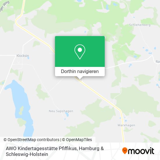 AWO Kindertagesstätte Pfiffikus Karte