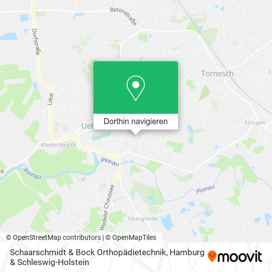 Schaarschmidt & Bock Orthopädietechnik Karte