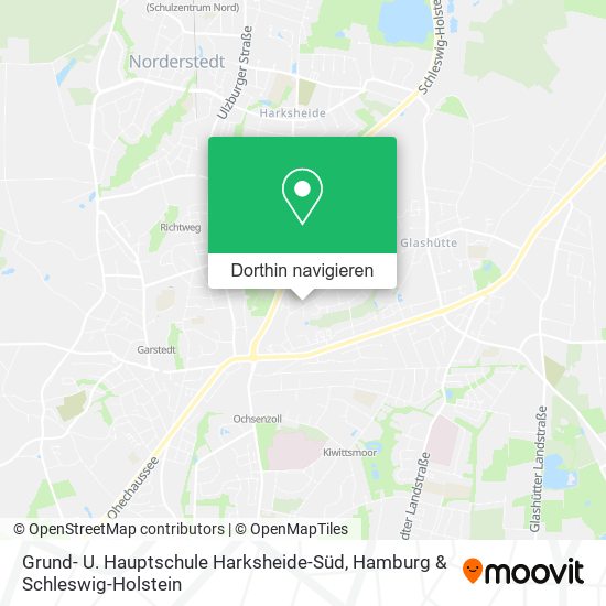 Grund- U. Hauptschule Harksheide-Süd Karte