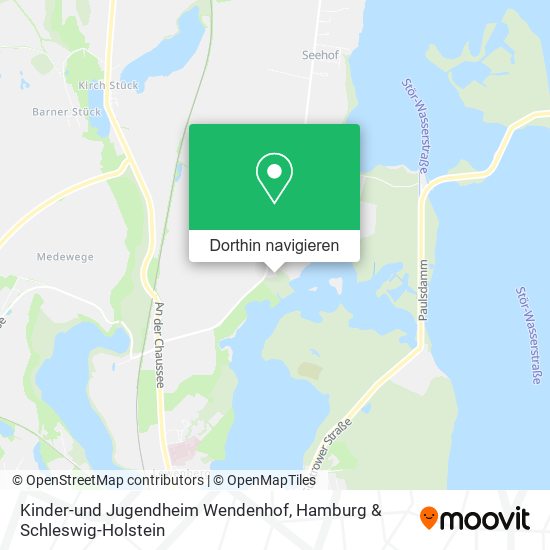 Kinder-und Jugendheim Wendenhof Karte