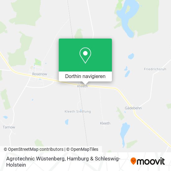 Agrotechnic Wüstenberg Karte