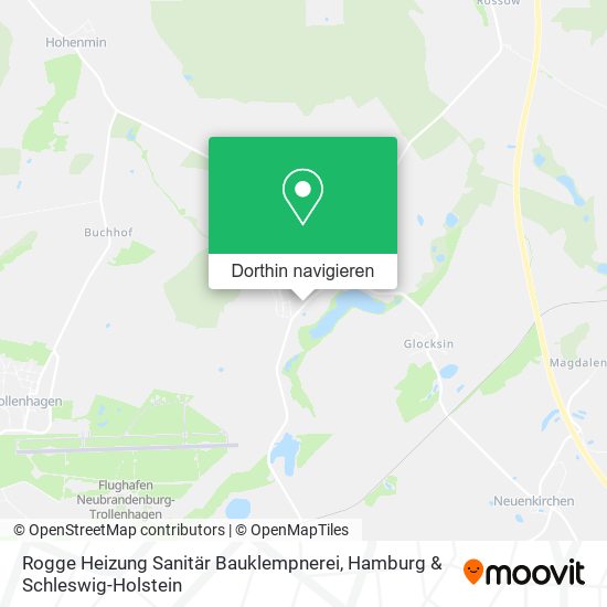 Rogge Heizung Sanitär Bauklempnerei Karte