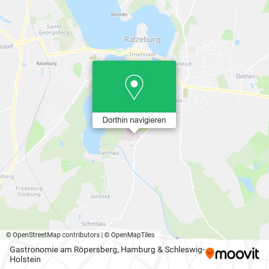 Gastronomie am Röpersberg Karte
