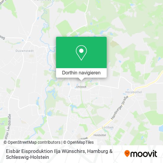 Eisbär Eisproduktion Ilja Wünschirs Karte