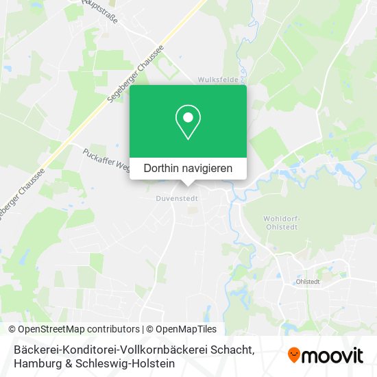 Bäckerei-Konditorei-Vollkornbäckerei Schacht Karte