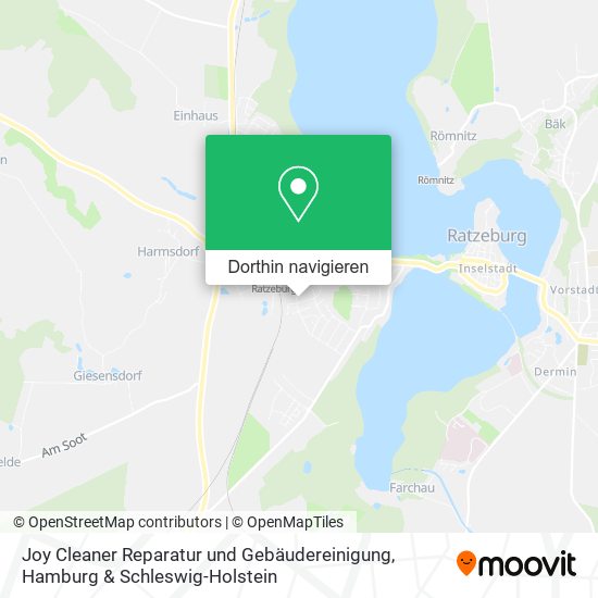 Joy Cleaner Reparatur und Gebäudereinigung Karte