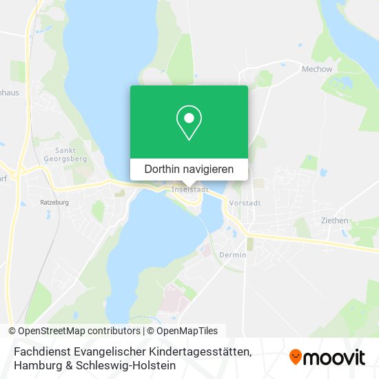 Fachdienst Evangelischer Kindertagesstätten Karte