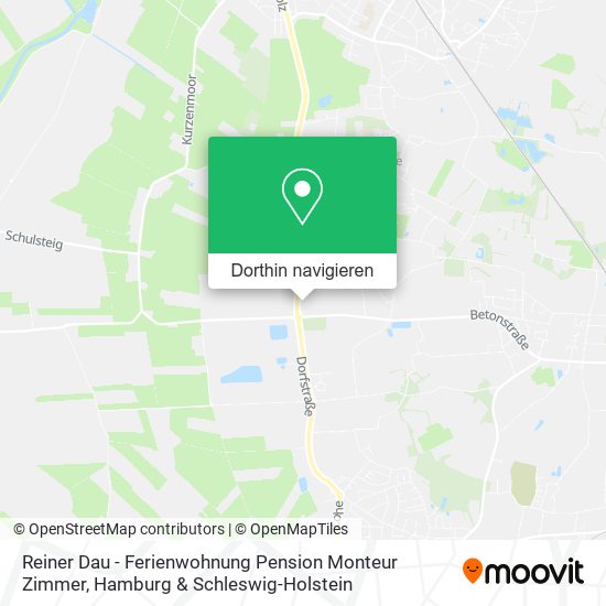 Reiner Dau - Ferienwohnung Pension Monteur Zimmer Karte