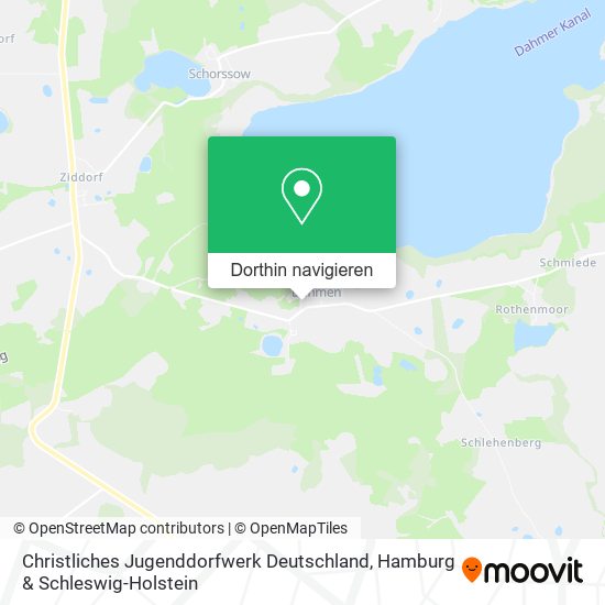 Christliches Jugenddorfwerk Deutschland Karte