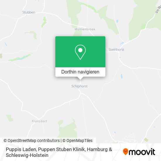 Puppis Laden, Puppen Stuben Klinik Karte