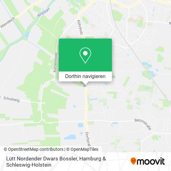 Lütt Nordender Dwars Bossler Karte