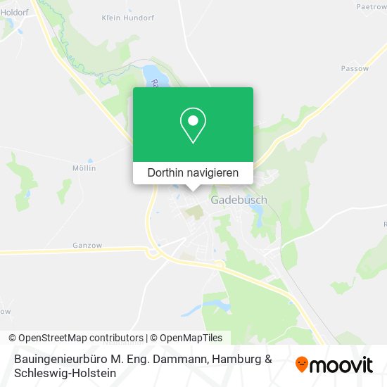 Bauingenieurbüro M. Eng. Dammann Karte
