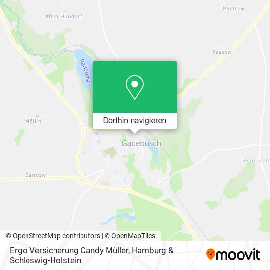 Ergo Versicherung Candy Müller Karte
