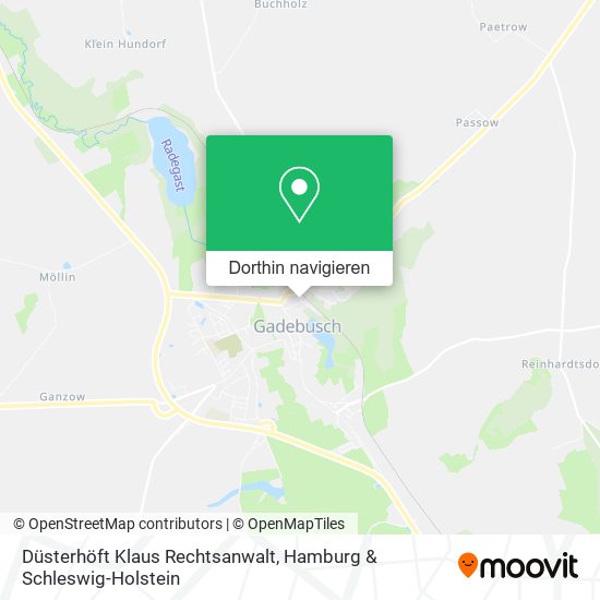 Düsterhöft Klaus Rechtsanwalt Karte