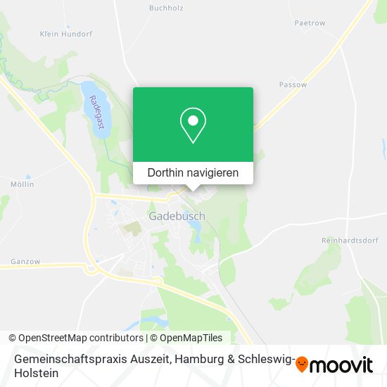 Gemeinschaftspraxis Auszeit Karte