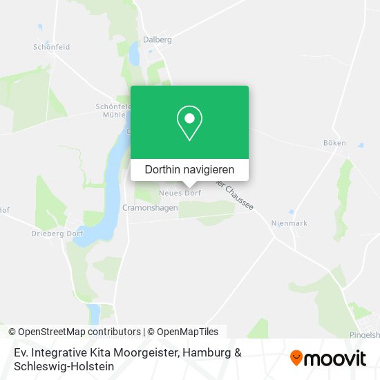 Ev. Integrative Kita Moorgeister Karte
