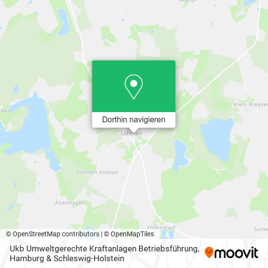 Ukb Umweltgerechte Kraftanlagen Betriebsführung Karte