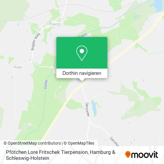 Pfötchen Lore Fritschek Tierpension Karte