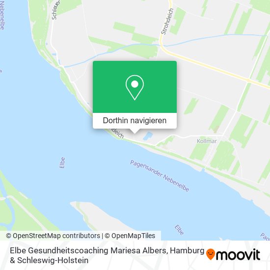 Elbe Gesundheitscoaching Mariesa Albers Karte