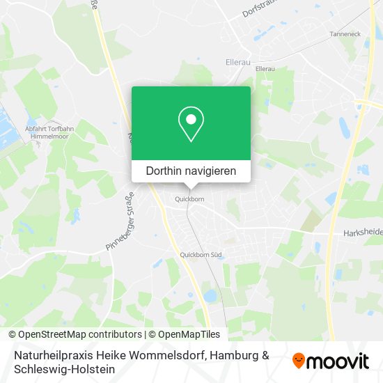 Naturheilpraxis Heike Wommelsdorf Karte