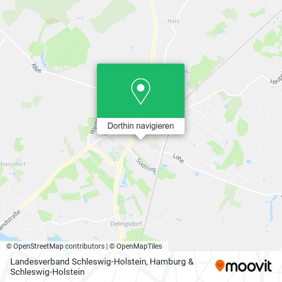 Landesverband Schleswig-Holstein Karte