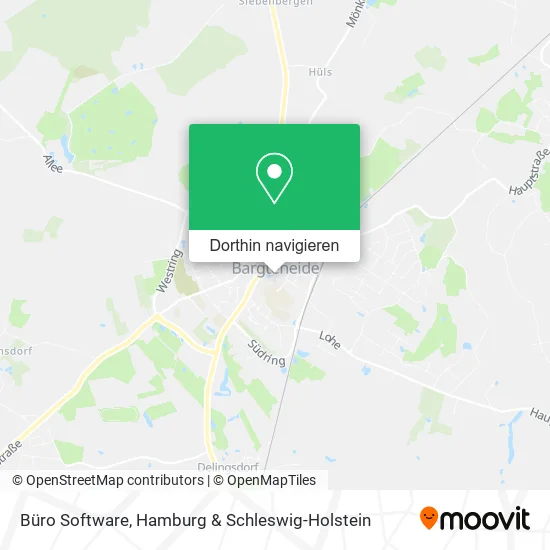 Büro Software Karte