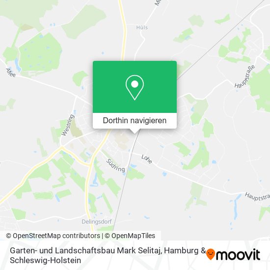 Garten- und Landschaftsbau Mark Selitaj Karte