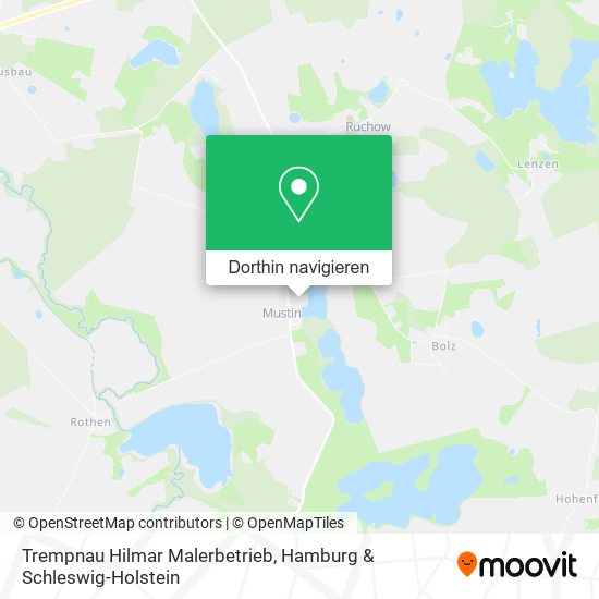 Trempnau Hilmar Malerbetrieb Karte