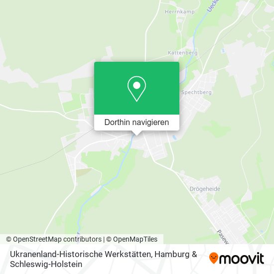 Ukranenland-Historische Werkstätten Karte
