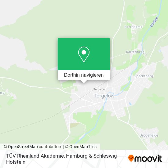 TÜV Rheinland Akademie Karte