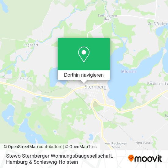 Stewo Sternberger Wohnungsbaugesellschaft Karte