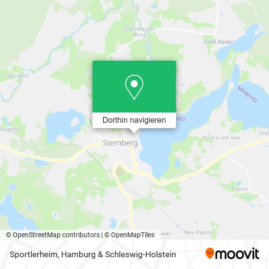 Sportlerheim Karte