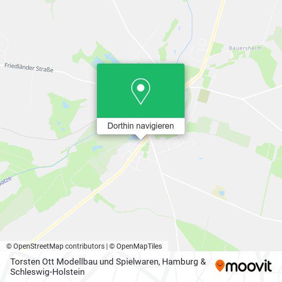 Torsten Ott Modellbau und Spielwaren Karte