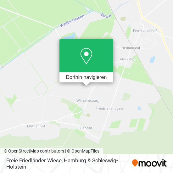 Freie Friedländer Wiese Karte