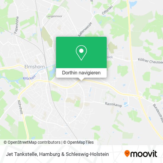 Jet Tankstelle Karte