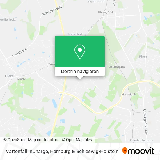 Vattenfall InCharge Karte