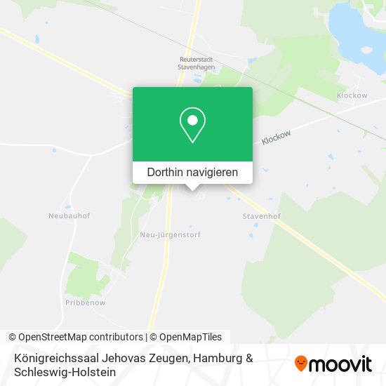 Königreichssaal Jehovas Zeugen Karte