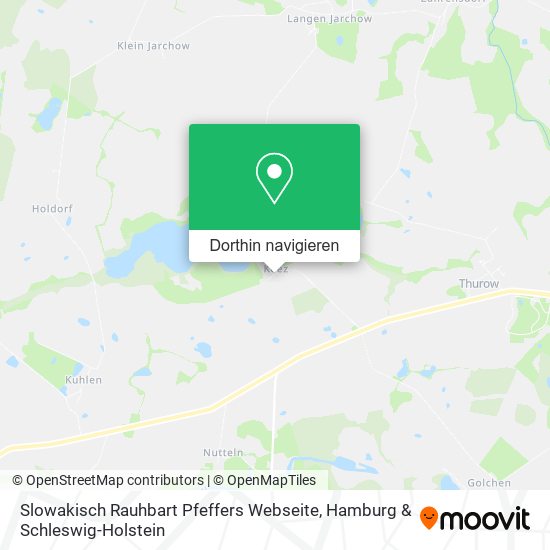 Slowakisch Rauhbart Pfeffers Webseite Karte