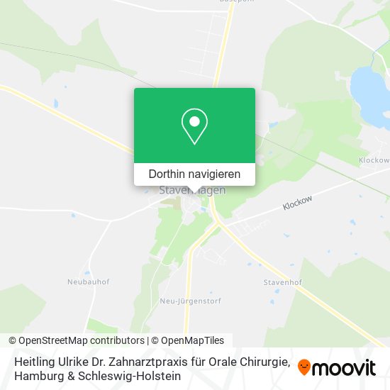 Heitling Ulrike Dr. Zahnarztpraxis für Orale Chirurgie Karte