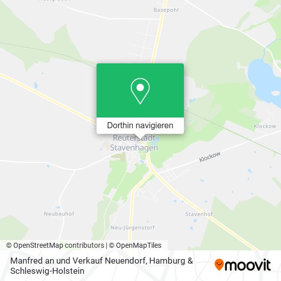 Manfred an und Verkauf Neuendorf Karte