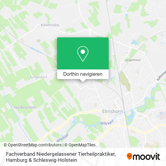Fachverband Niedergelassener Tierheilpraktiker Karte