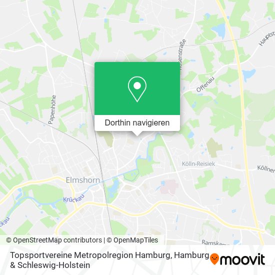 Topsportvereine Metropolregion Hamburg Karte