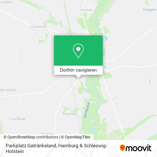 Parkplatz Getränkeland Karte