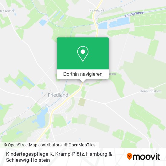 Kindertagespflege K. Kramp-Plötz Karte