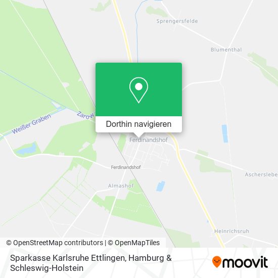 Sparkasse Karlsruhe Ettlingen Karte