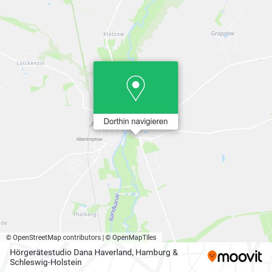 Hörgerätestudio Dana Haverland Karte