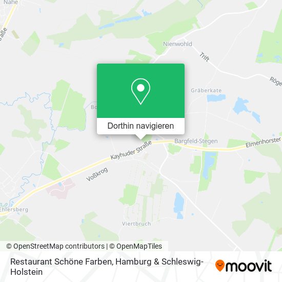 Restaurant Schöne Farben Karte