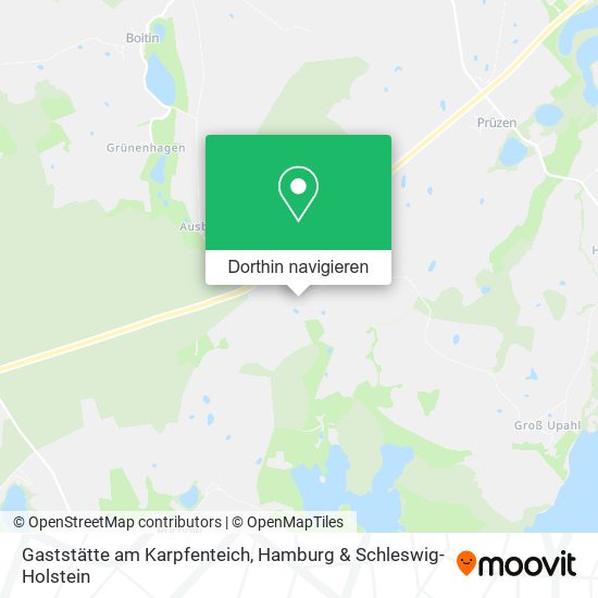 Gaststätte am Karpfenteich Karte