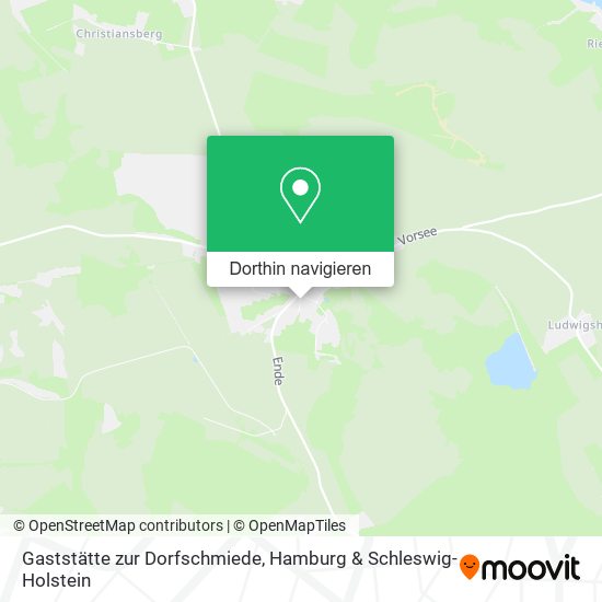 Gaststätte zur Dorfschmiede Karte