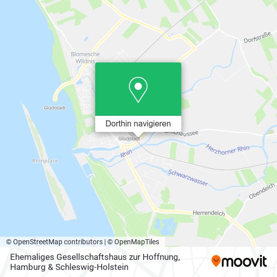 Ehemaliges Gesellschaftshaus zur Hoffnung Karte